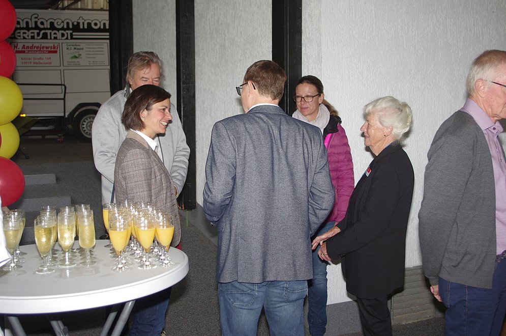 Die Bürgermeisterin kommt
